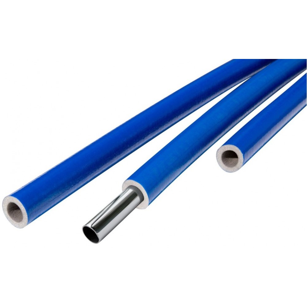 Трубка вспененный полиэтилен SUPER PROTECT 22/9 L=2м Тмакс=95°C в защитной оболочке синий Energoflex EFXT022092SUPRS
