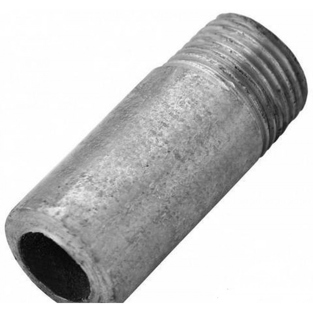 Резьба стальная  удлиненная оцинкованный Ду 32 L=60мм из труб по ГОСТ 3262-75
