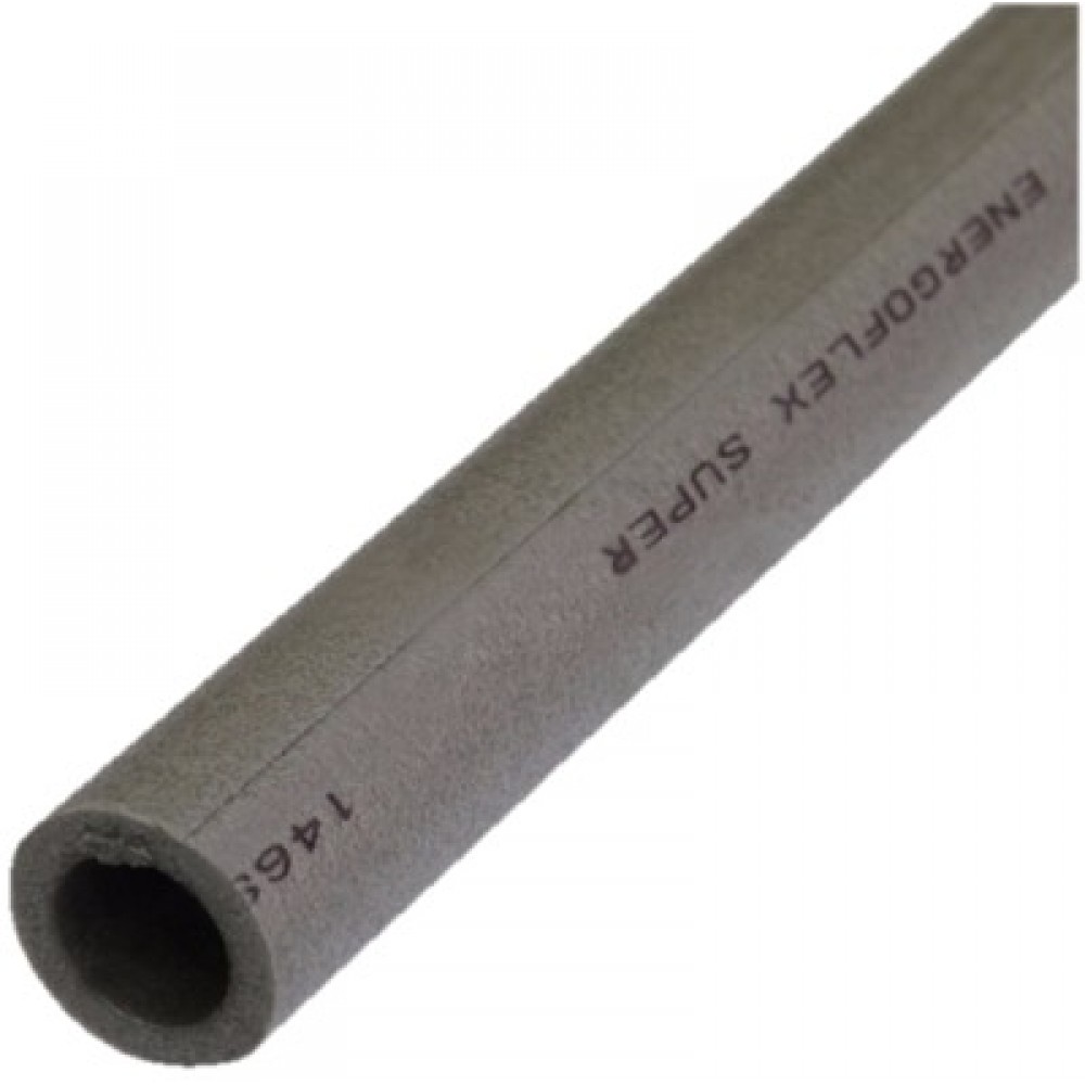 Трубка вспененный полиэтилен SUPER 114/20 L=2м Тмакс=95°C серый Energoflex EFXT114202SU