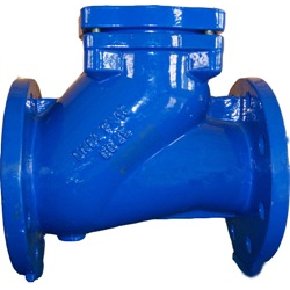 Обратный клапан для канализации и пр. ABRA-D-022-NBR-100 DN100 PN16