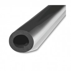 Трубка вспененный каучук ST 125/25 L=1м Тмакс=110°C черный с покрытием AL CLAD K-flex 25125214303CL