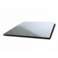 Рифленый алюминиевый лист 1,2х1500х3000 мм АМГ2Н2Р Квинтет